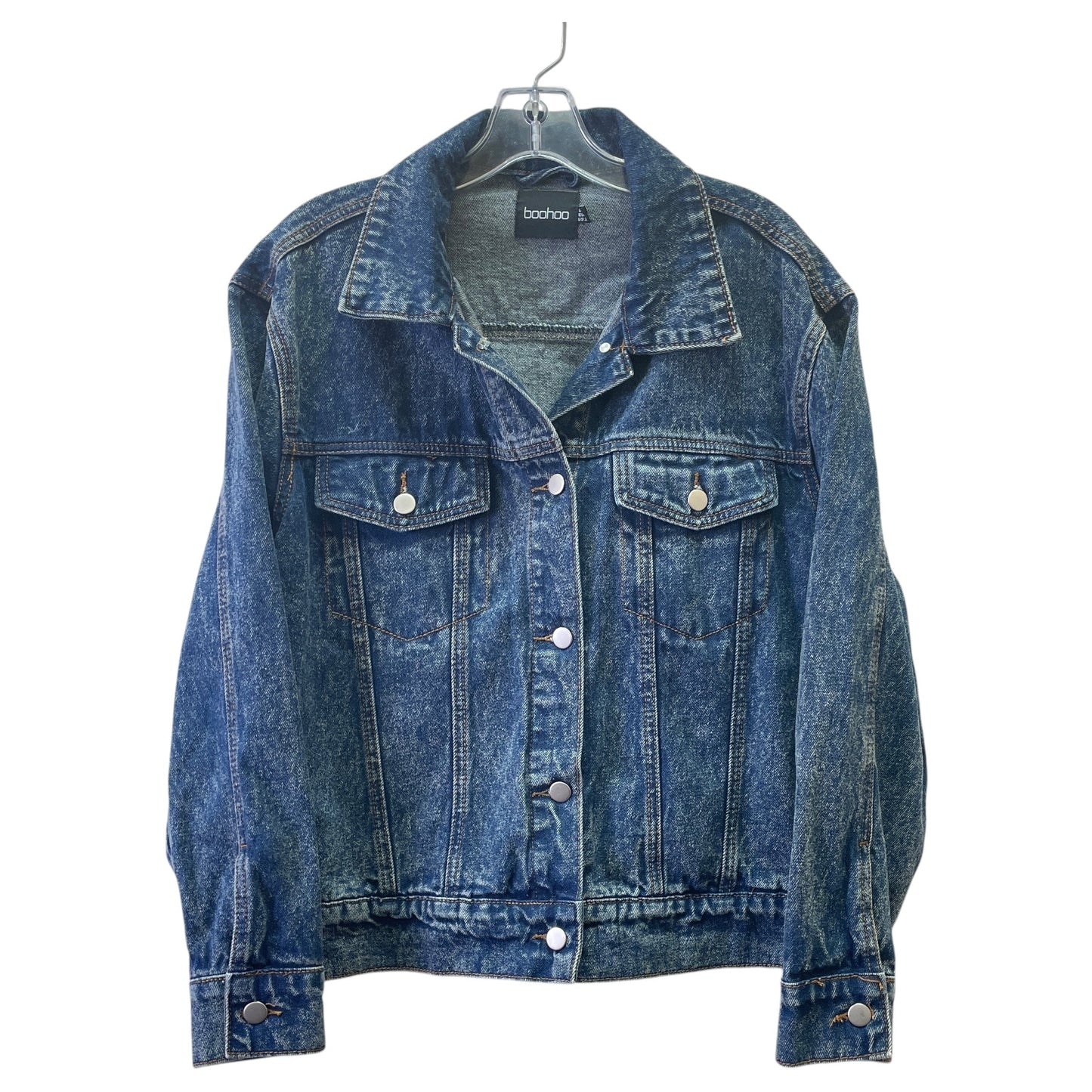 JACKET DENIM by BOOHOO BOUTIQUE In BLUE, Size: M