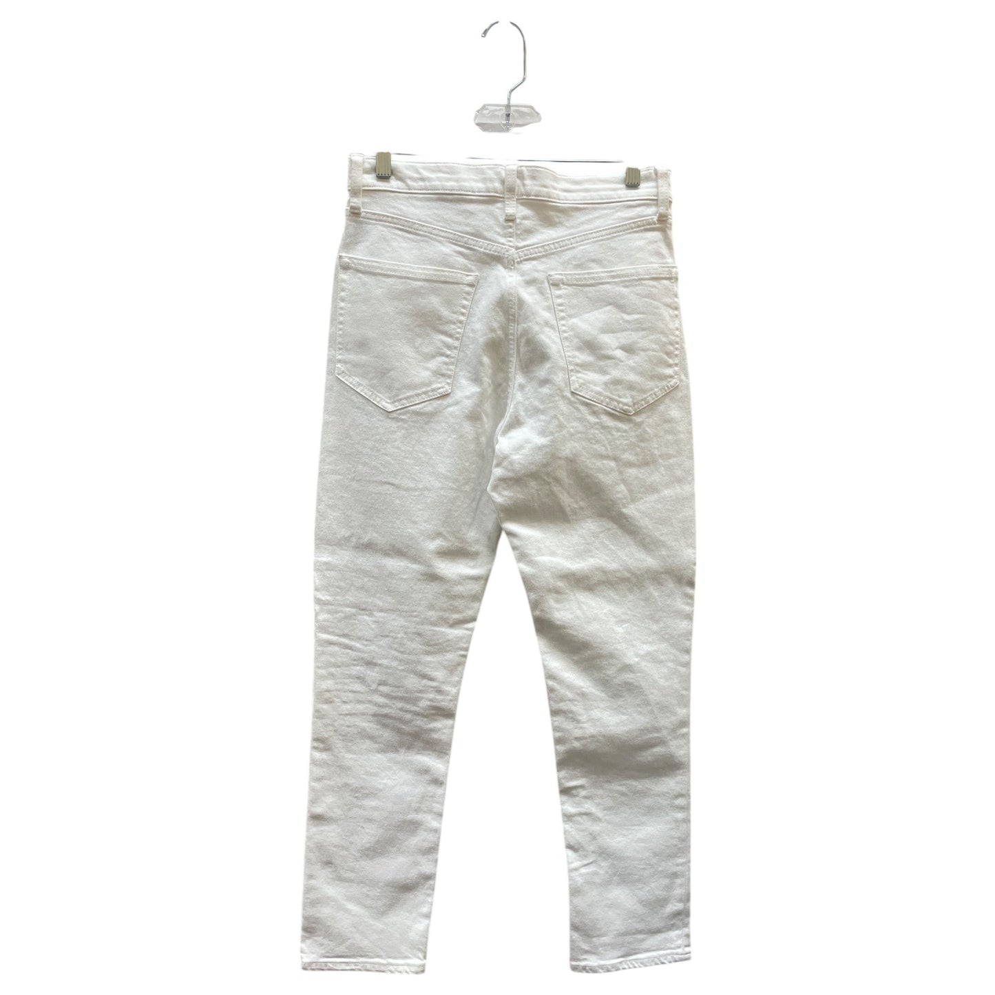 Jeans Straight By Gap In White, Size:6