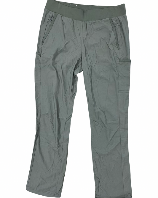 Athletic Pants By Columbia In Green, Size:L