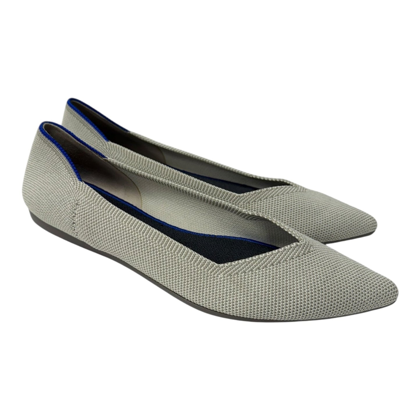 Shoes Flats By Rothys In Grey, Size:8.5