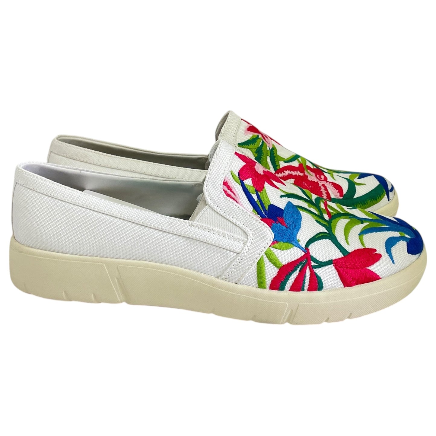 Shoes Sneakers By Bare Traps In White, Size:9