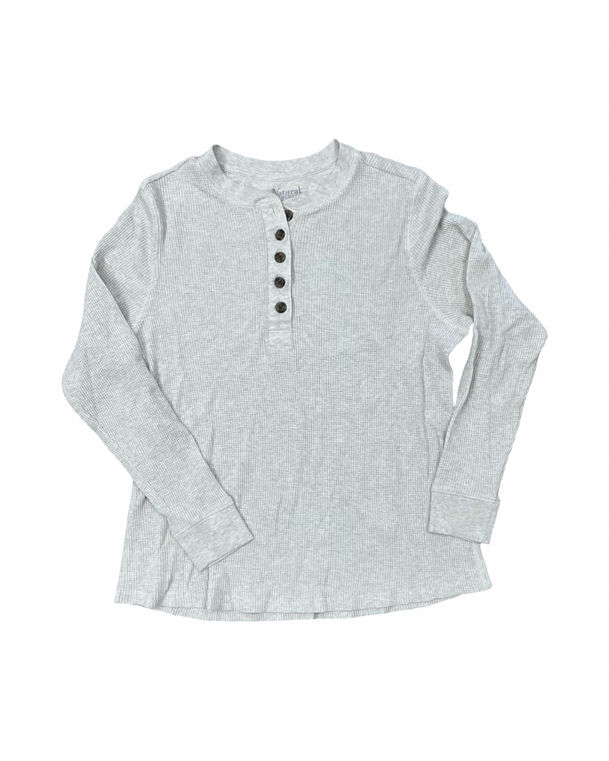 Top Ls By Natural Reflections In Grey, Size:Xl