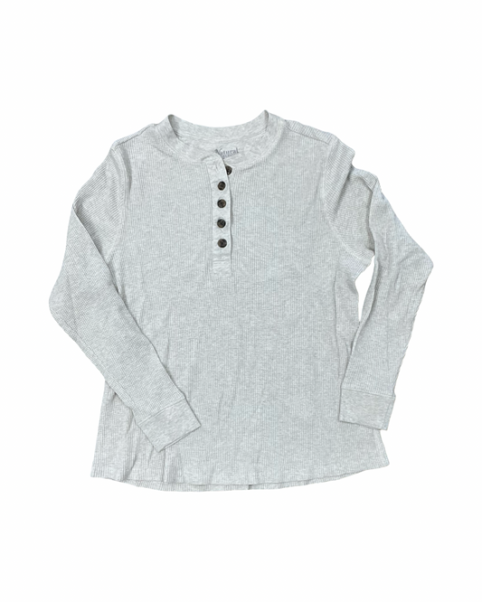 Top Ls By Natural Reflections In Grey, Size:Xl