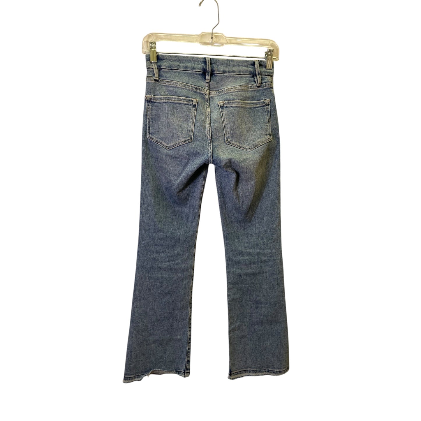 Jeans Cropped By Frame In Blue Denim, Size:0