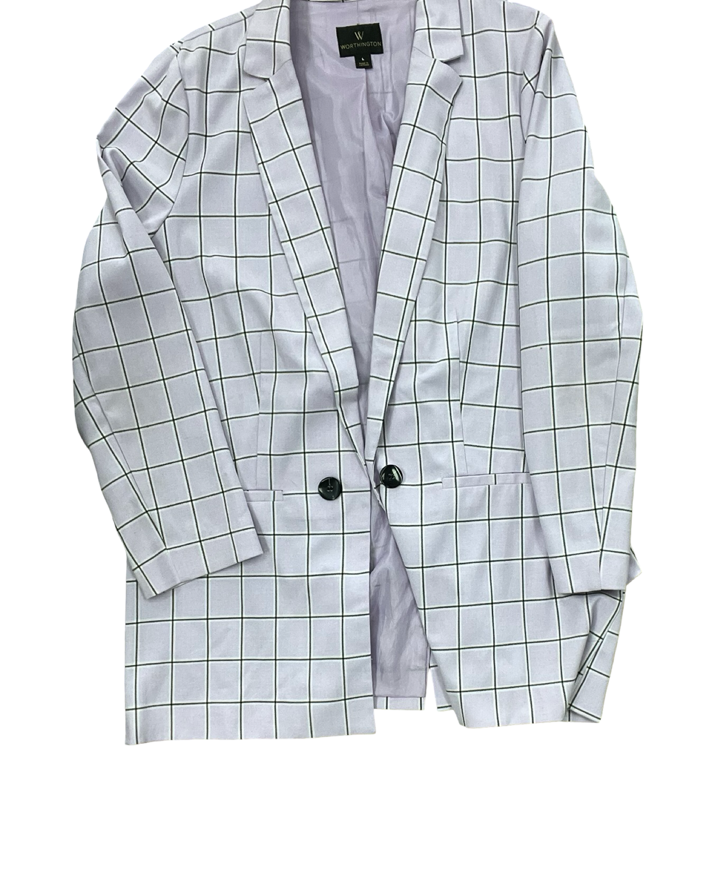 Blazer By Worthington In Purple, Size:L
