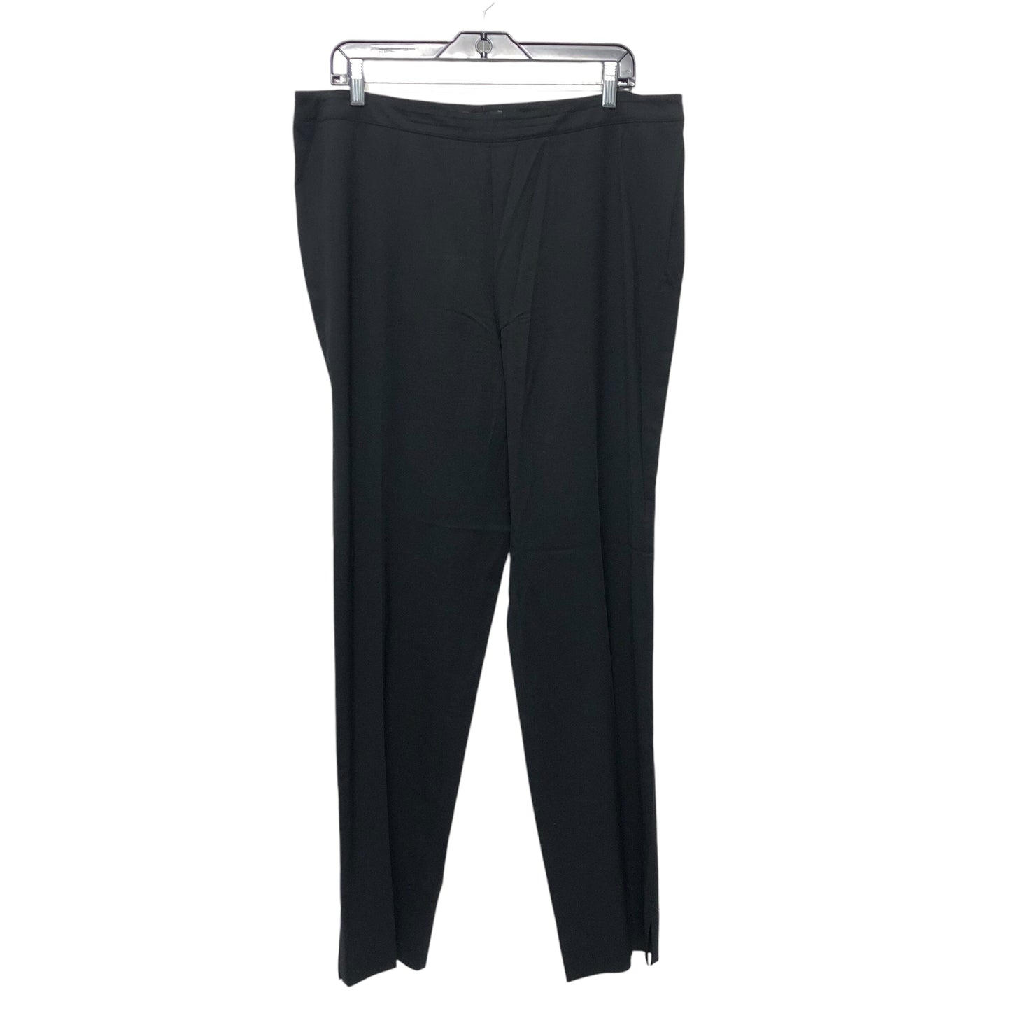 Pants Designer By Lafayette 148 In Black, Size:14