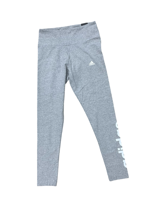 Athletic Leggings By Adidas In Grey, Size:M