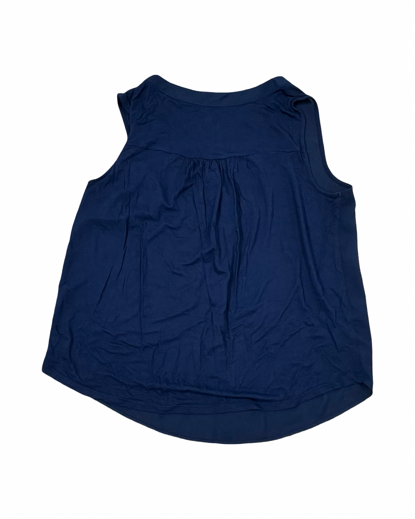 Top Sleeveless By Loft In Blue, Size:S