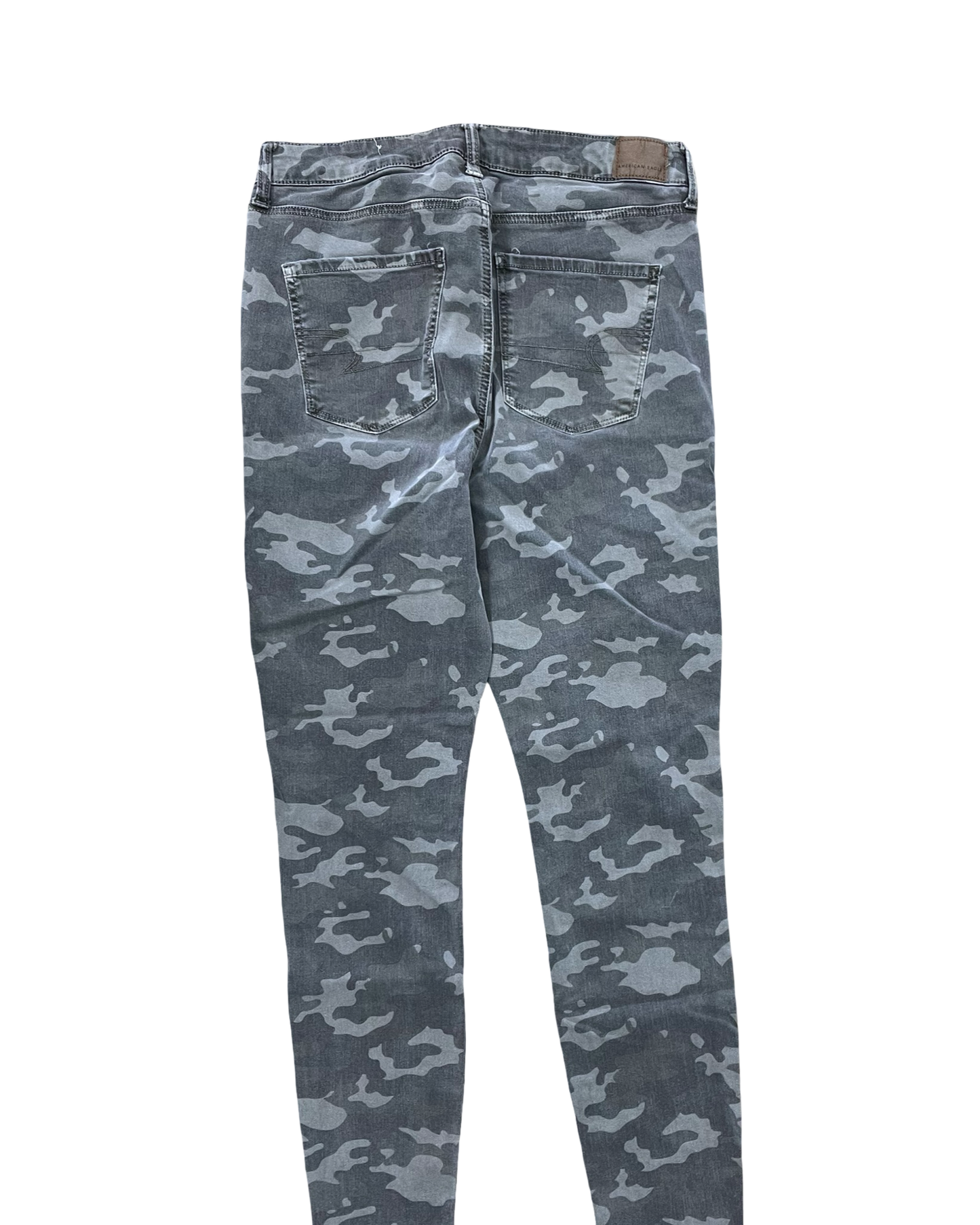 Jeans Skinny By American Eagle In Camouflage Print, Size:16