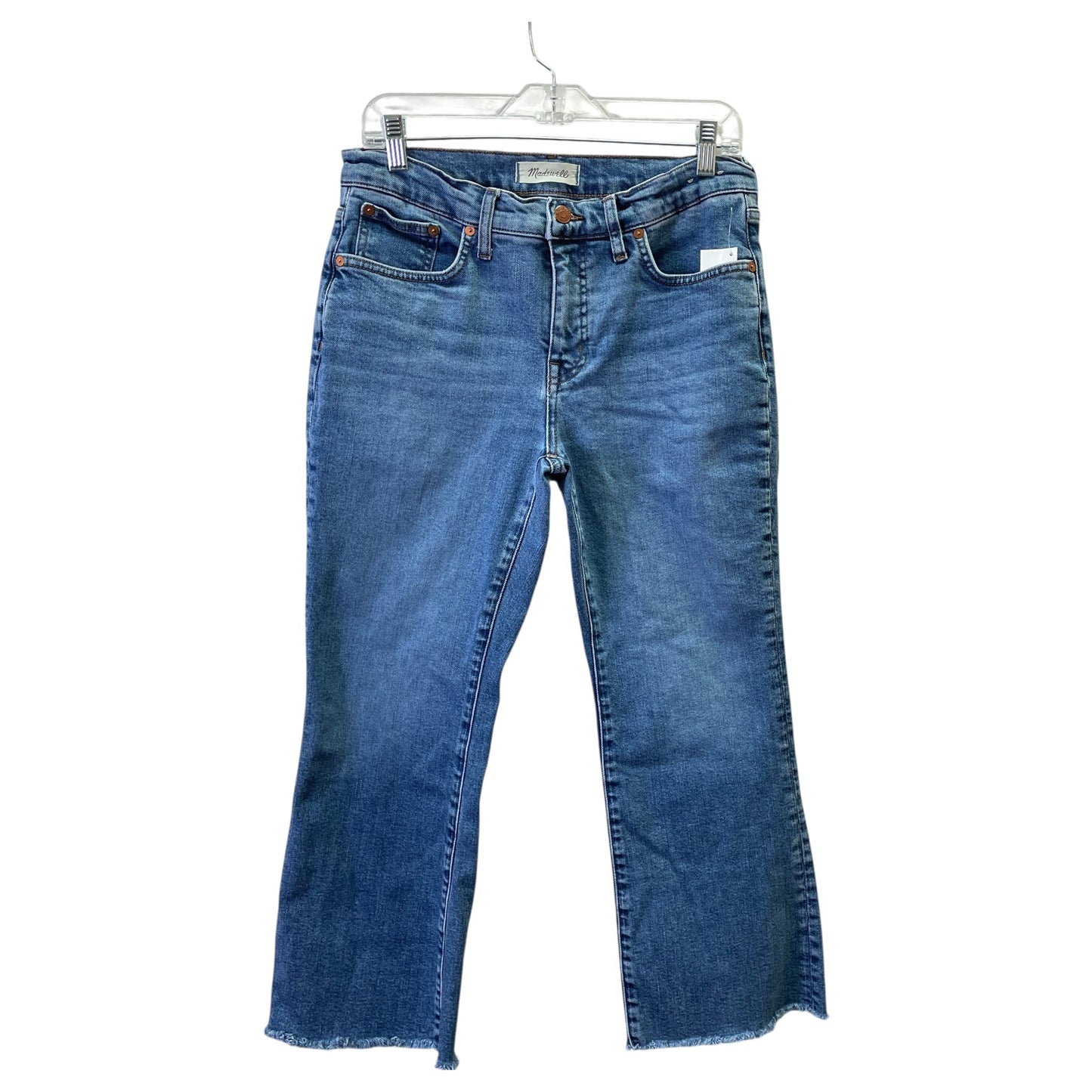 Jeans Straight By Madewell In Blue Denim, Size:8P