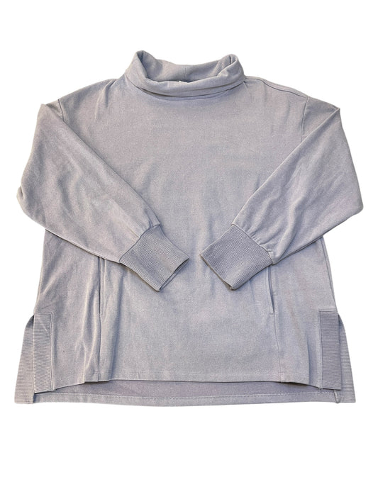 Athletic Top Ls Collar By Rbx In Purple, Size:L