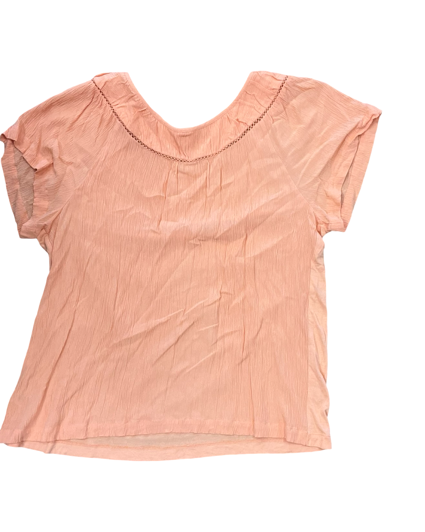 Top Ss By Loft In Coral, Size:Xl