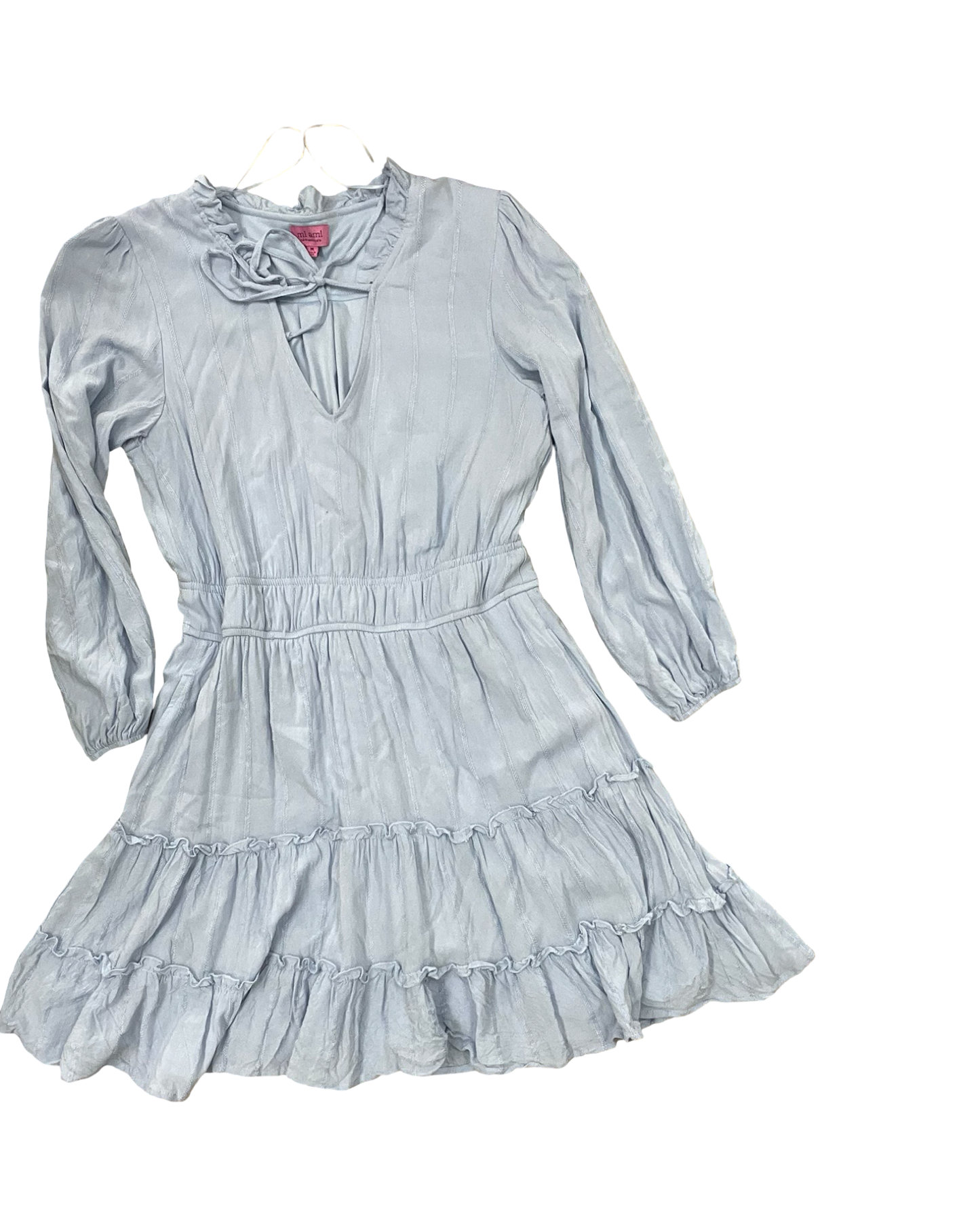 Dress Casual Midi By Mi Ami In Blue, Size:M