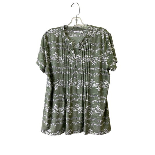 Top Ss By Croft And Barrow In Green, Size:L