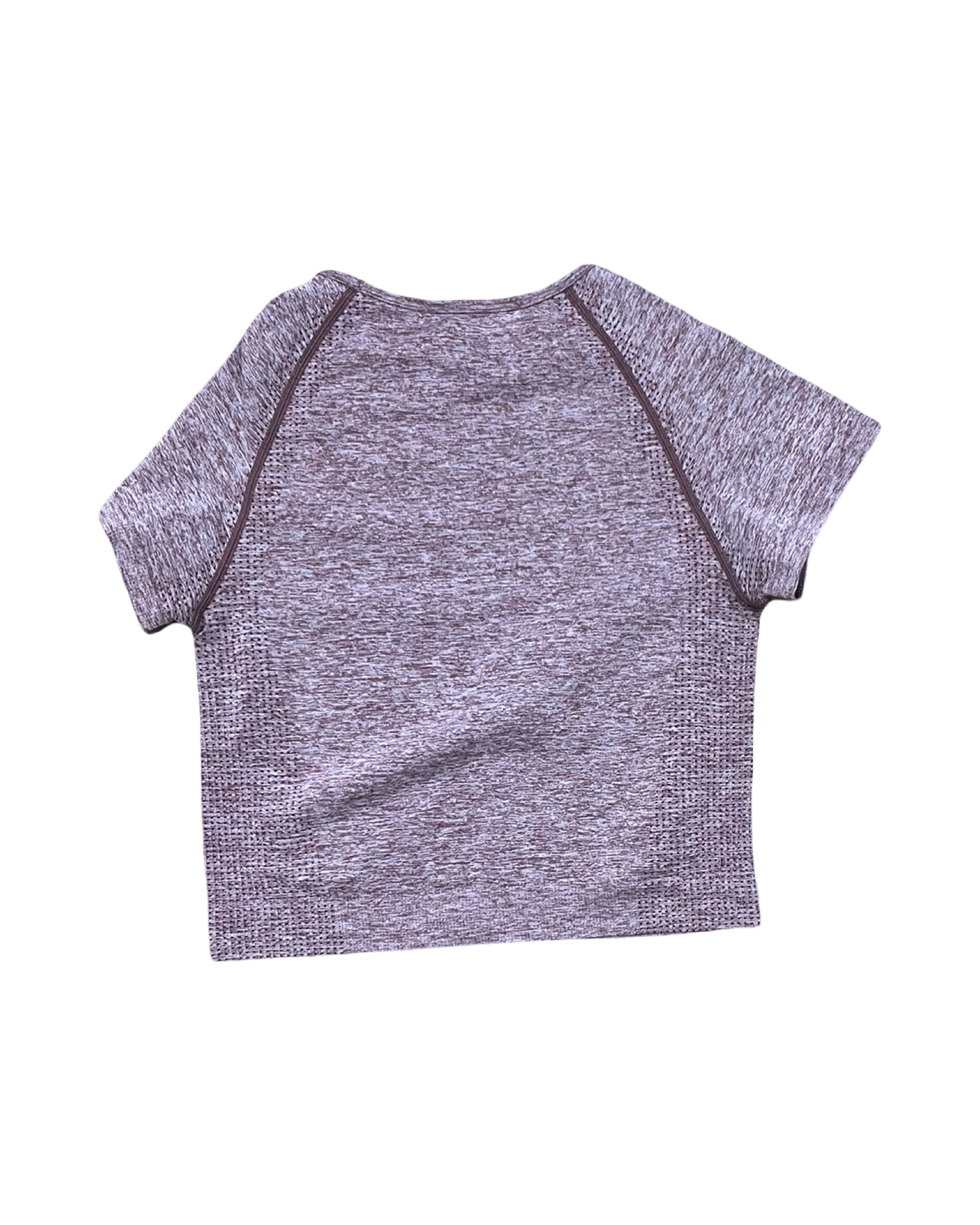 Athletic Top Ss By Pink In Maroon, Size:L