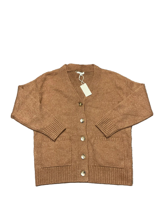 Sweater Cardigan By Z Supply In Brown, Size:S
