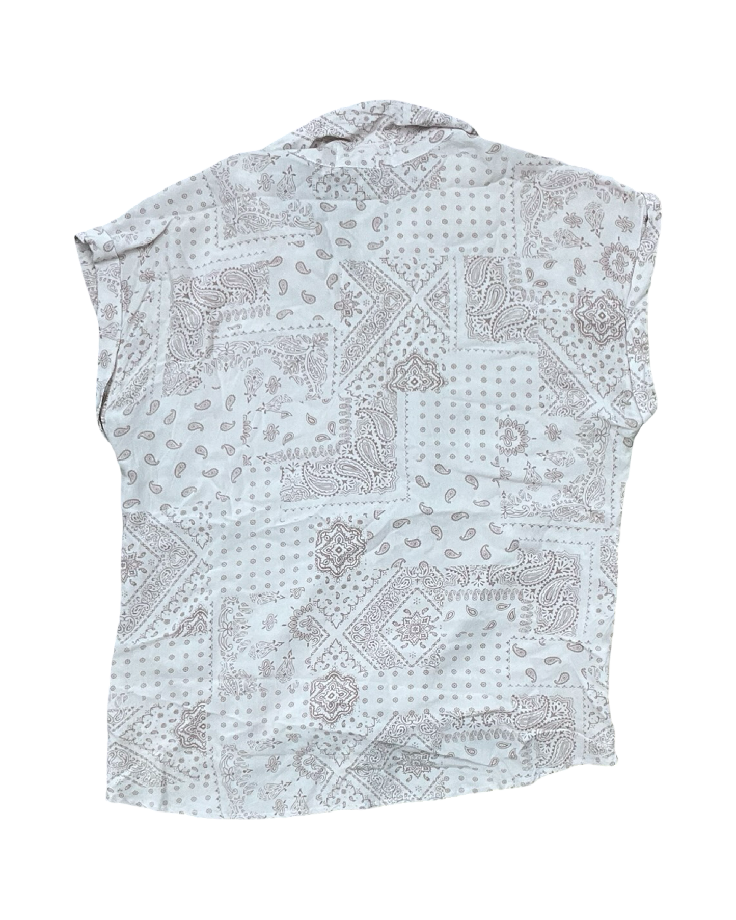 Top Ss By Clothes Mentor In Beige, Size:M