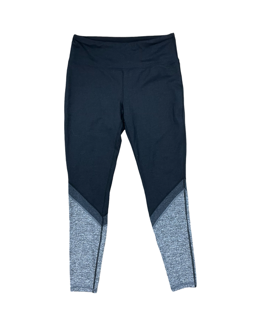 Athletic Leggings By Tangerine In Black & Grey, Size:M