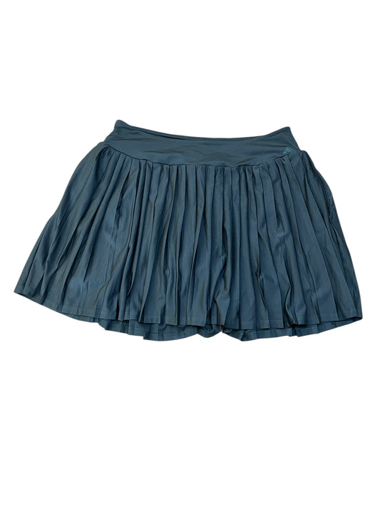 Athletic Skort By Adidas In Green, Size:S