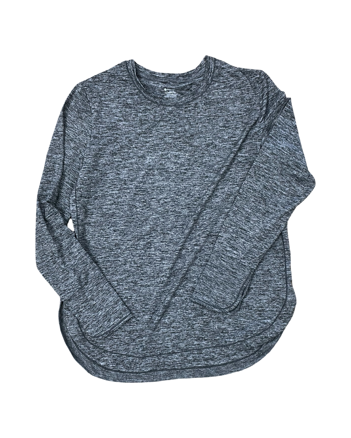 Top Ls By Members Mark In Grey, Size:L
