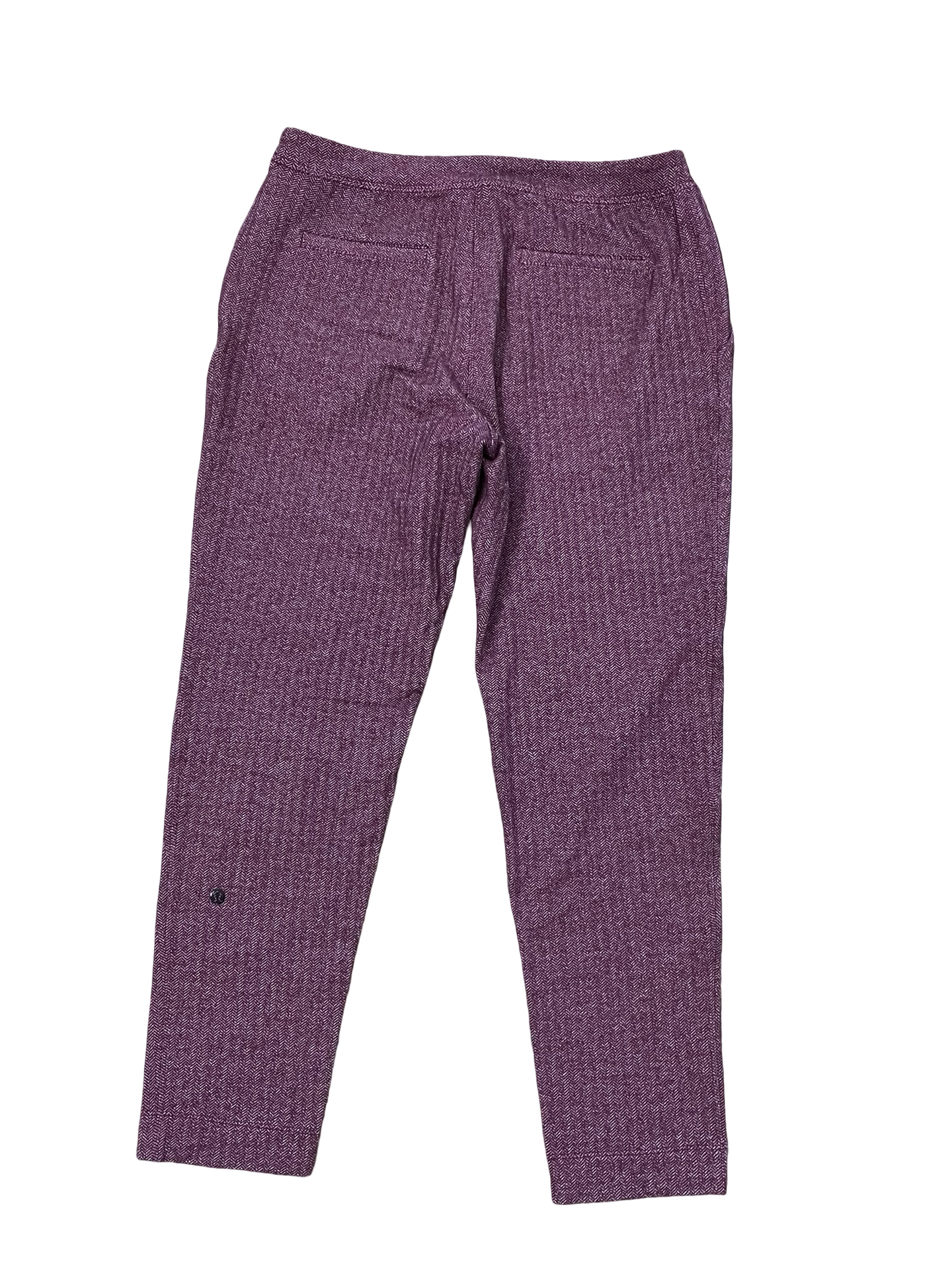 Athletic Pants By Lululemon In Purple, Size:6