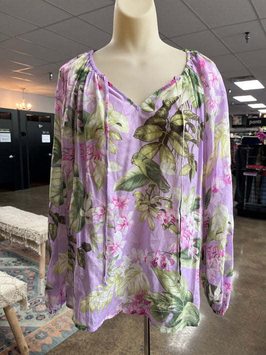 Top Ls By Tommy Bahama In Purple, Size:S