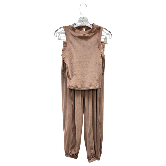 Lounge Set Pants By Skims In Tan, Size:Xs