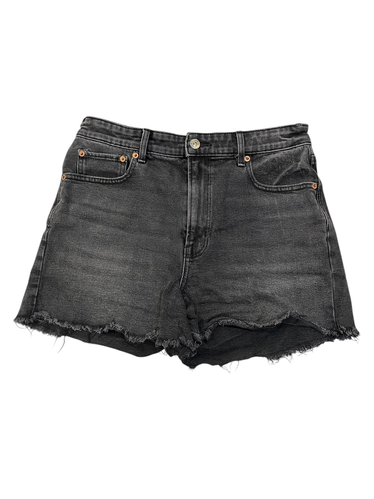 Shorts By American Eagle In Grey Denim, Size:M