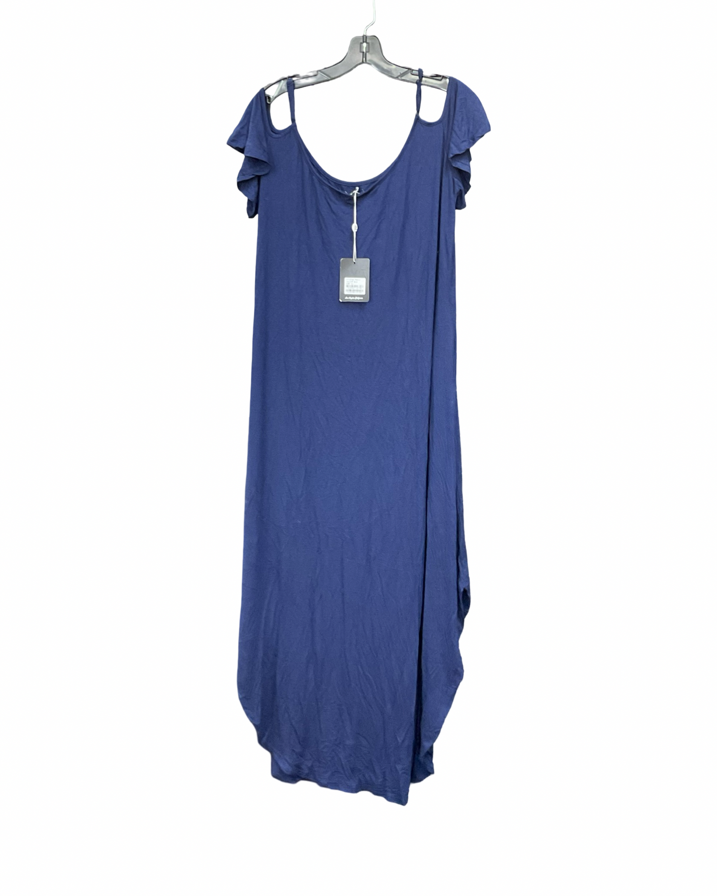 Dress Casual Maxi By White Mark In Blue, Size:1X