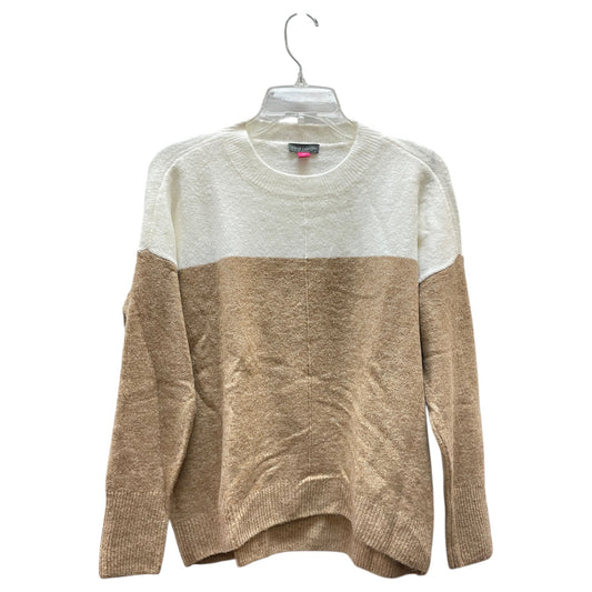 Sweater By Vince Camuto In Brown & White, Size:Xs