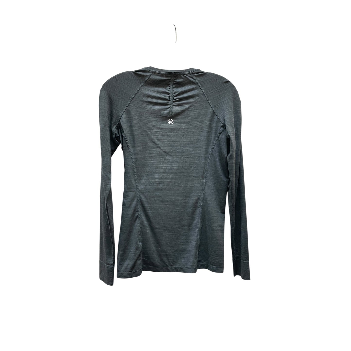 Athletic Top Ls Crewneck By Athleta In Black, Size:S