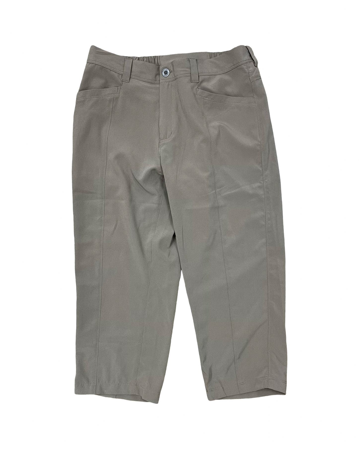 Pants Cropped By Clothes Mentor In Tan, Size:10