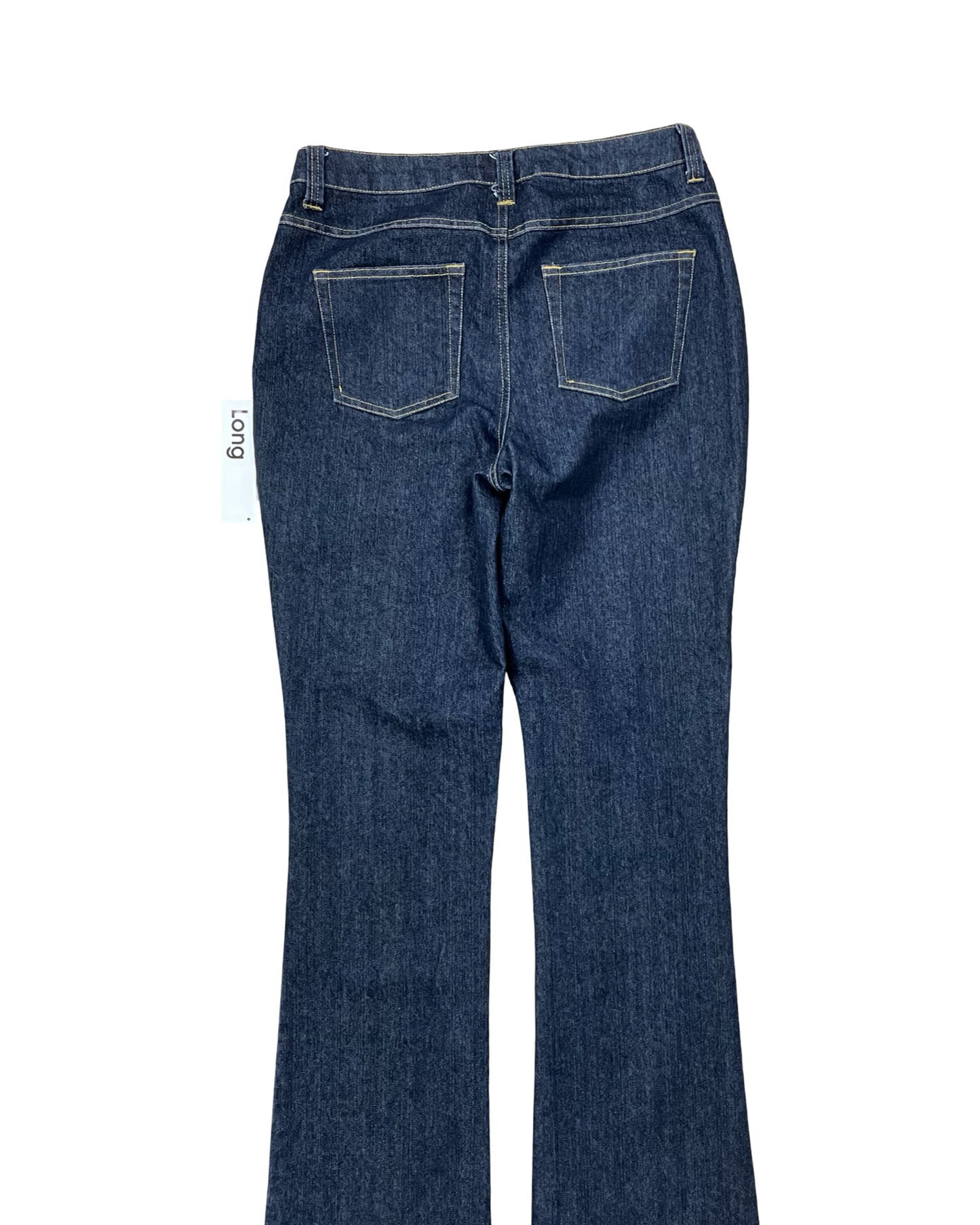 Jeans Boot Cut By Chadwicks In Blue Denim, Size:10L