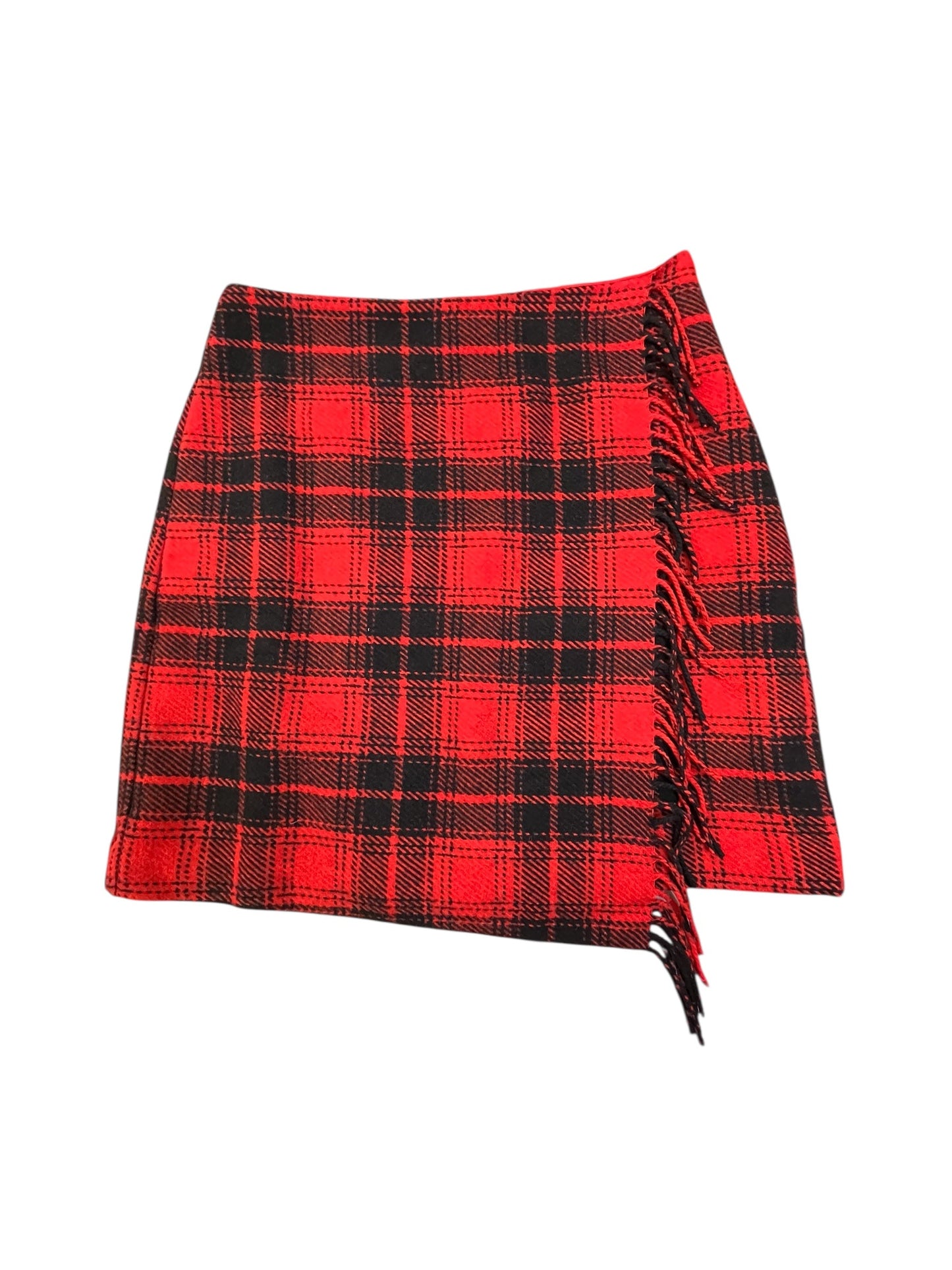 Skirt Mini & Short By Loft In Red, Size:Xsp