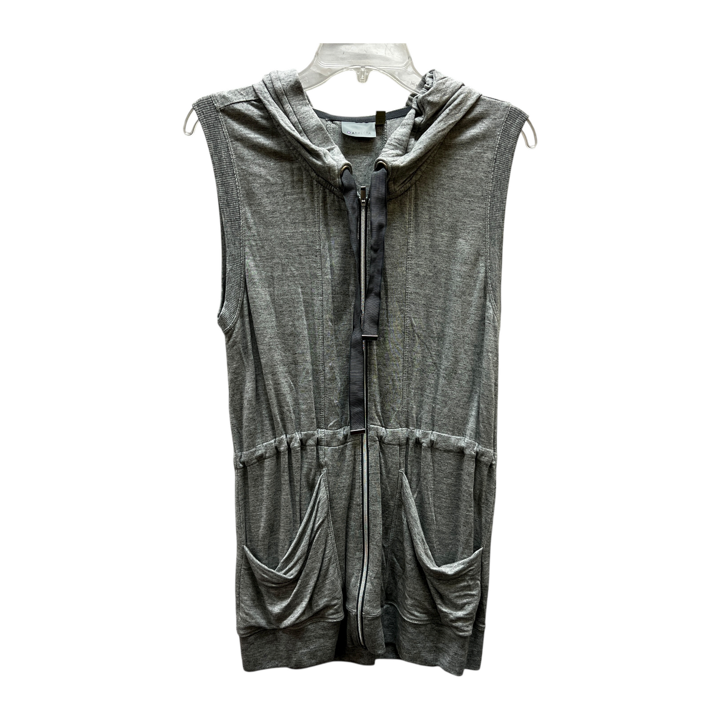 Athletic Sweatshirt Hoodie By Athleta In Grey, Size:Xs