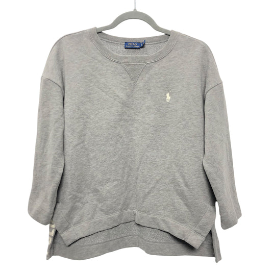 Sweatshirt Crewneck By Polo Ralph Lauren In Grey, Size:S