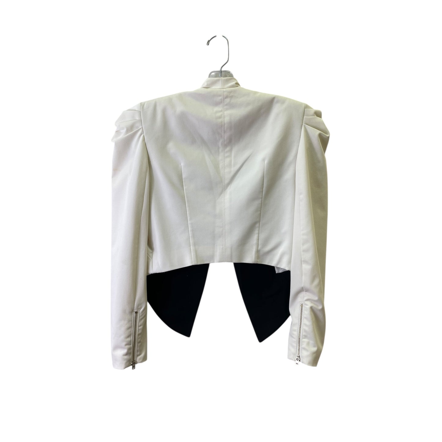 Blazer By Bebe In Black & White, Size:Xs