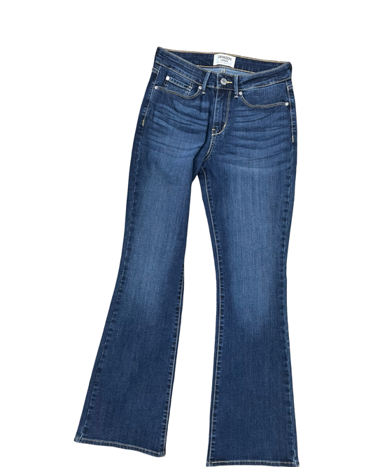 Jeans Boot Cut By Levis In Blue Denim, Size:6