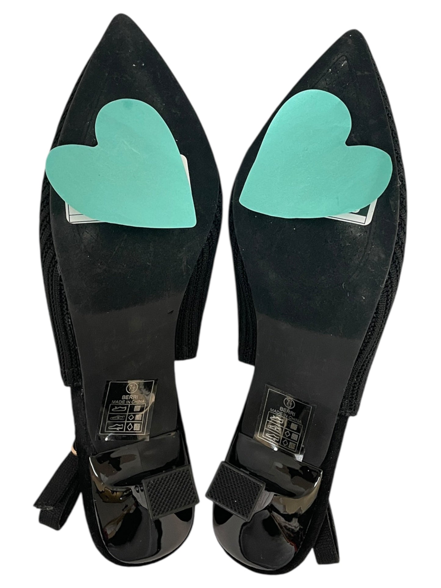 Shoes Heels Block By Nicole Miller In Black, Size:7.5