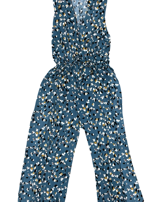 Jumpsuit By Clothes Mentor In Blue, Size:S