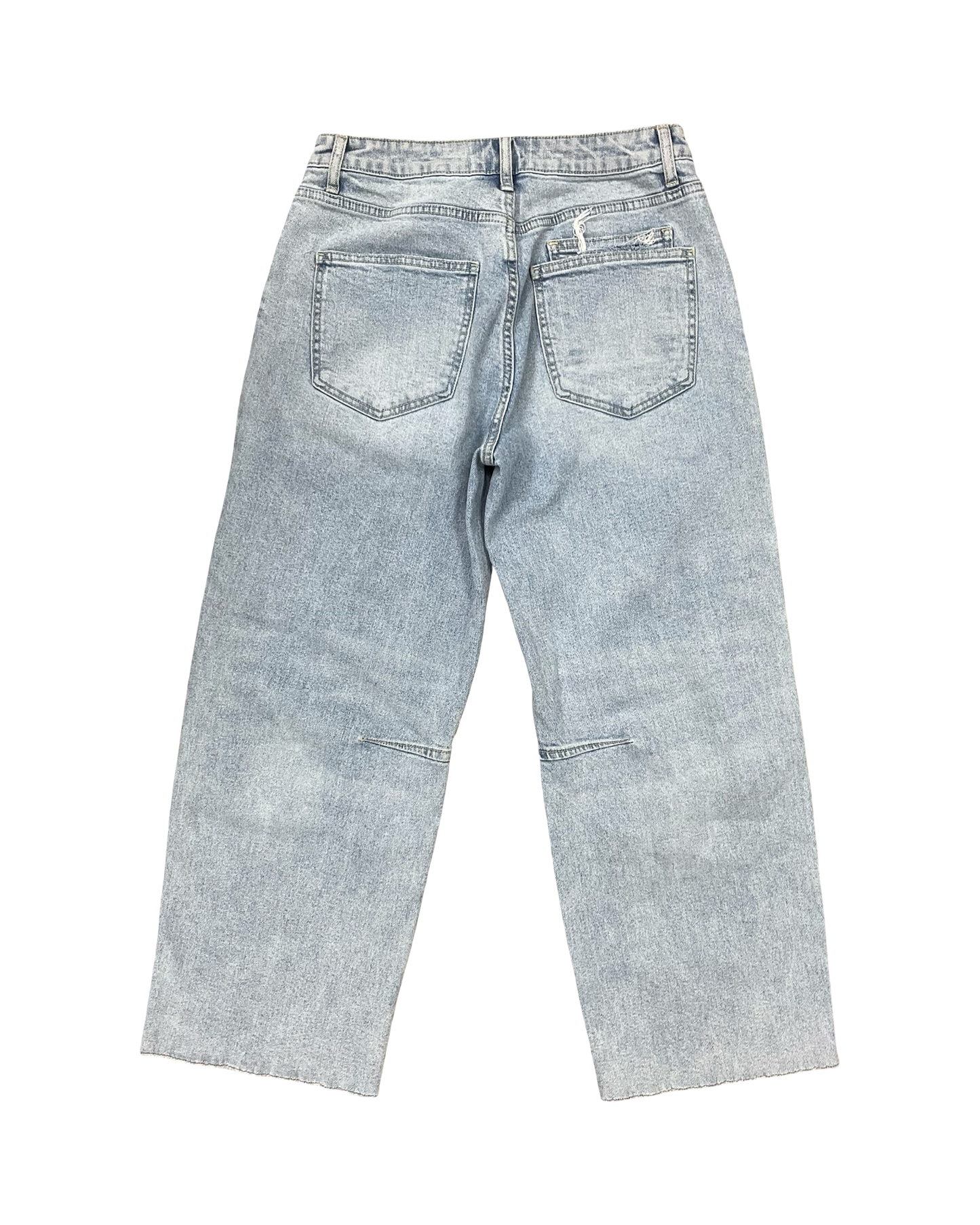 Jeans Wide Leg By Vervet In Blue Denim, Size:8