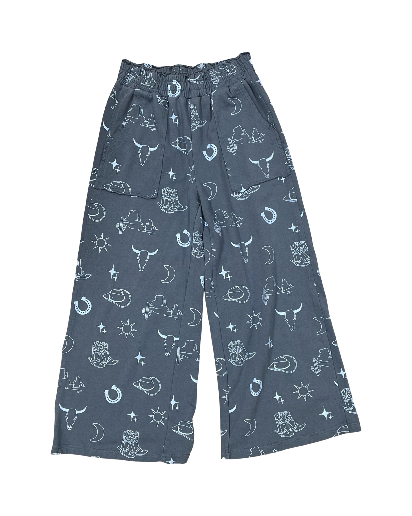Pants Lounge By Umgee In Blue, Size:M