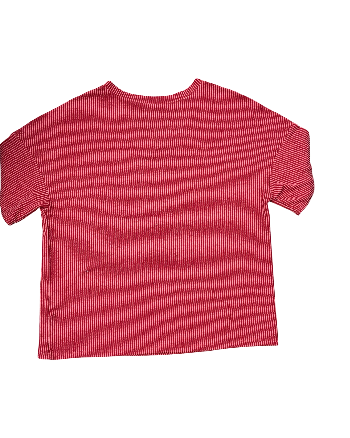 Top Ss By Clothes Mentor In Red, Size:L