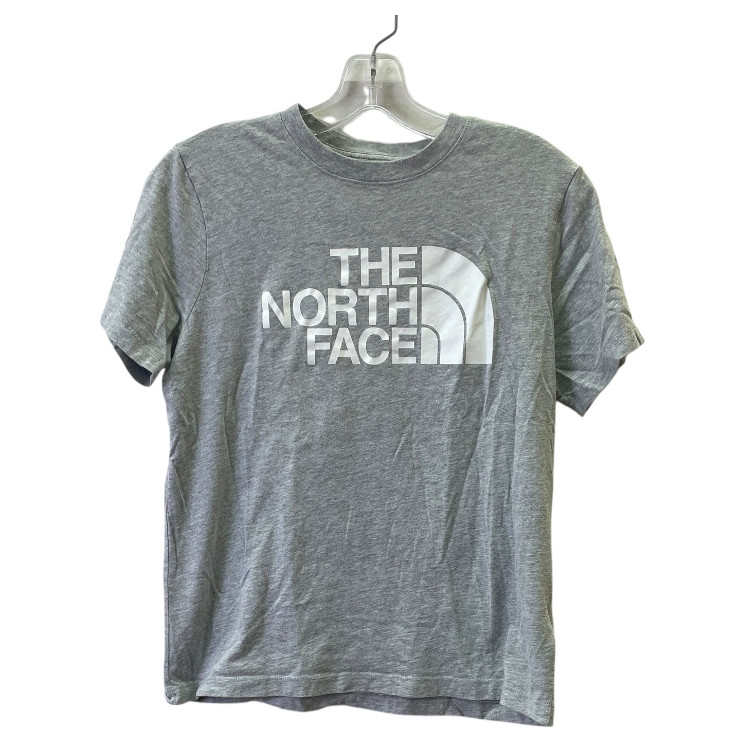 Athletic Top Ss By The North Face In Grey, Size:M