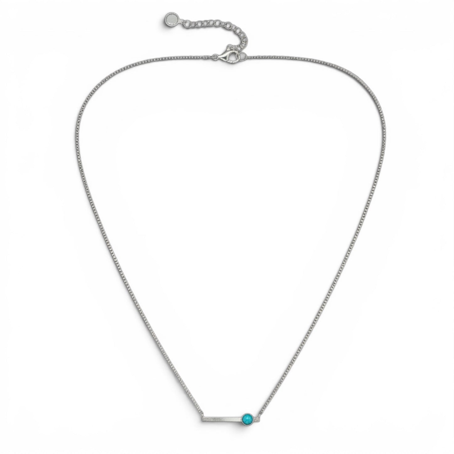 Silver Lining Sterling Silver & Turquoise Necklace By Silpada