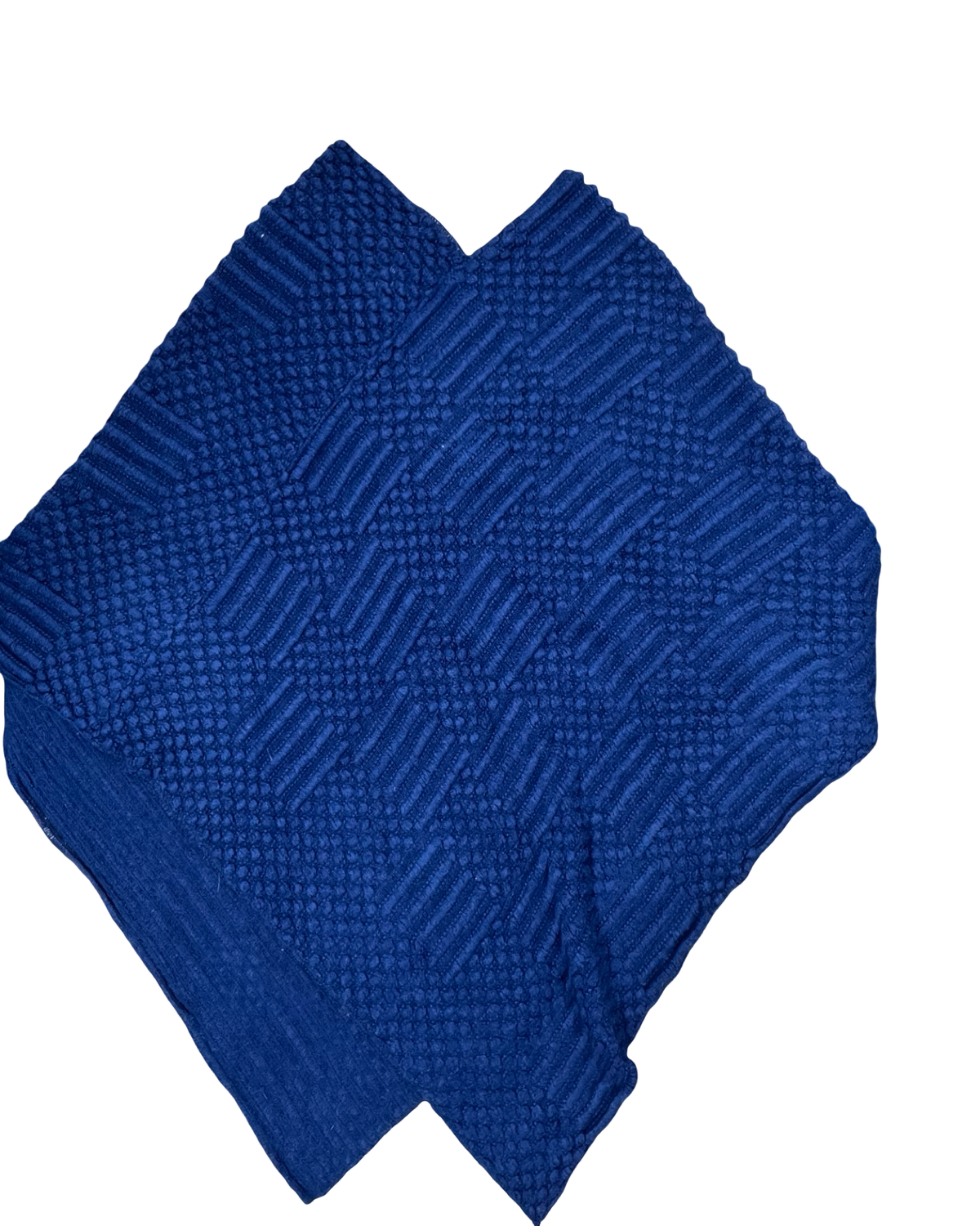 Poncho By Chicos In Blue, Size:L