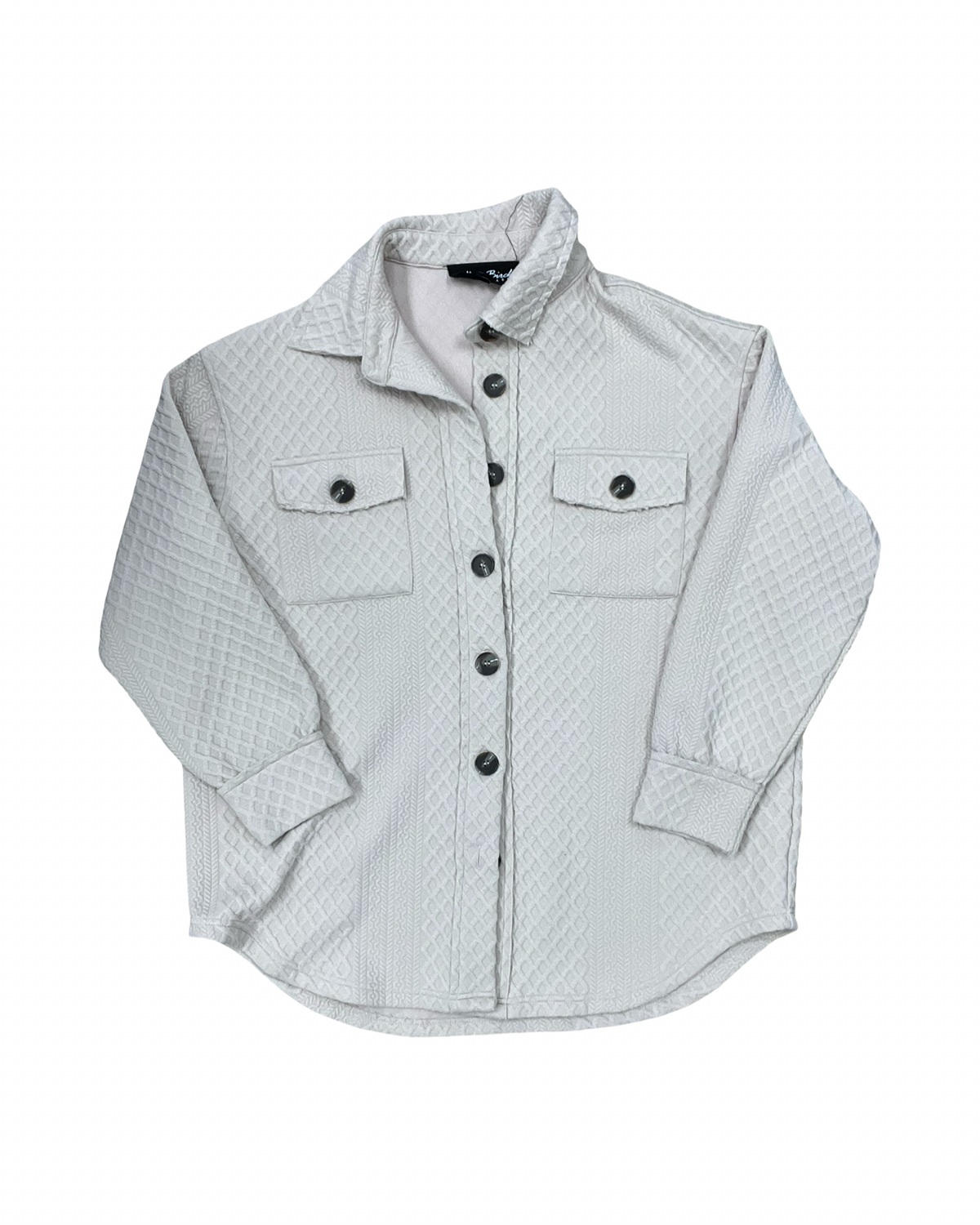 Jacket Puffer & Quilted By White Birch In Cream, Size:M