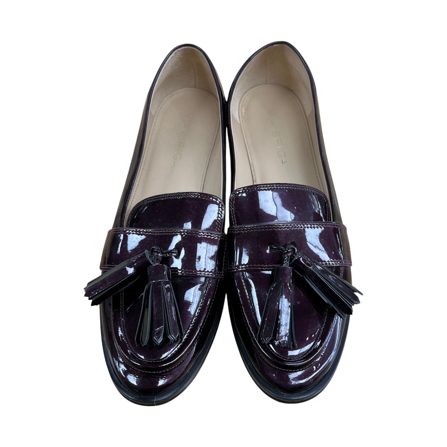 Shoes Flats By Via Spiga In Purple, Size:6