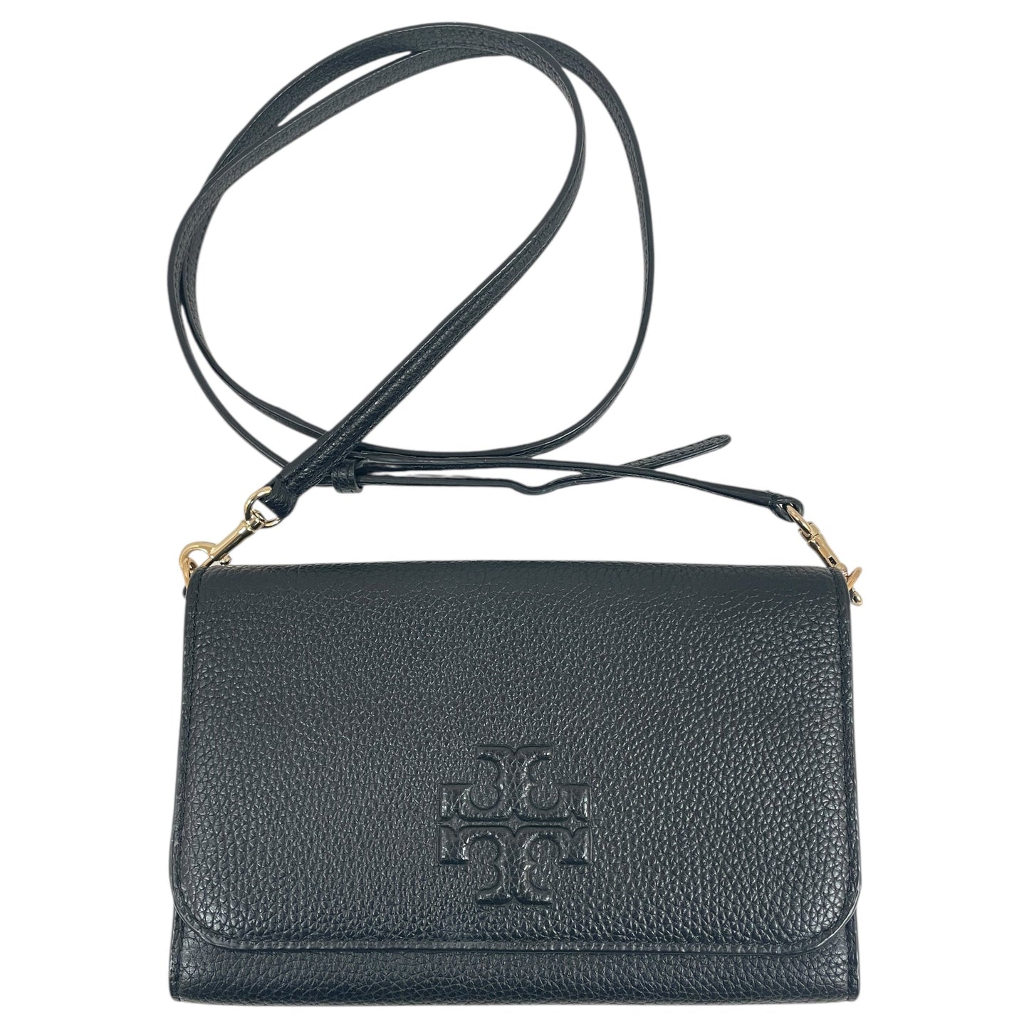 Crossbody Designer By Tory Burch In Black, Size:Small