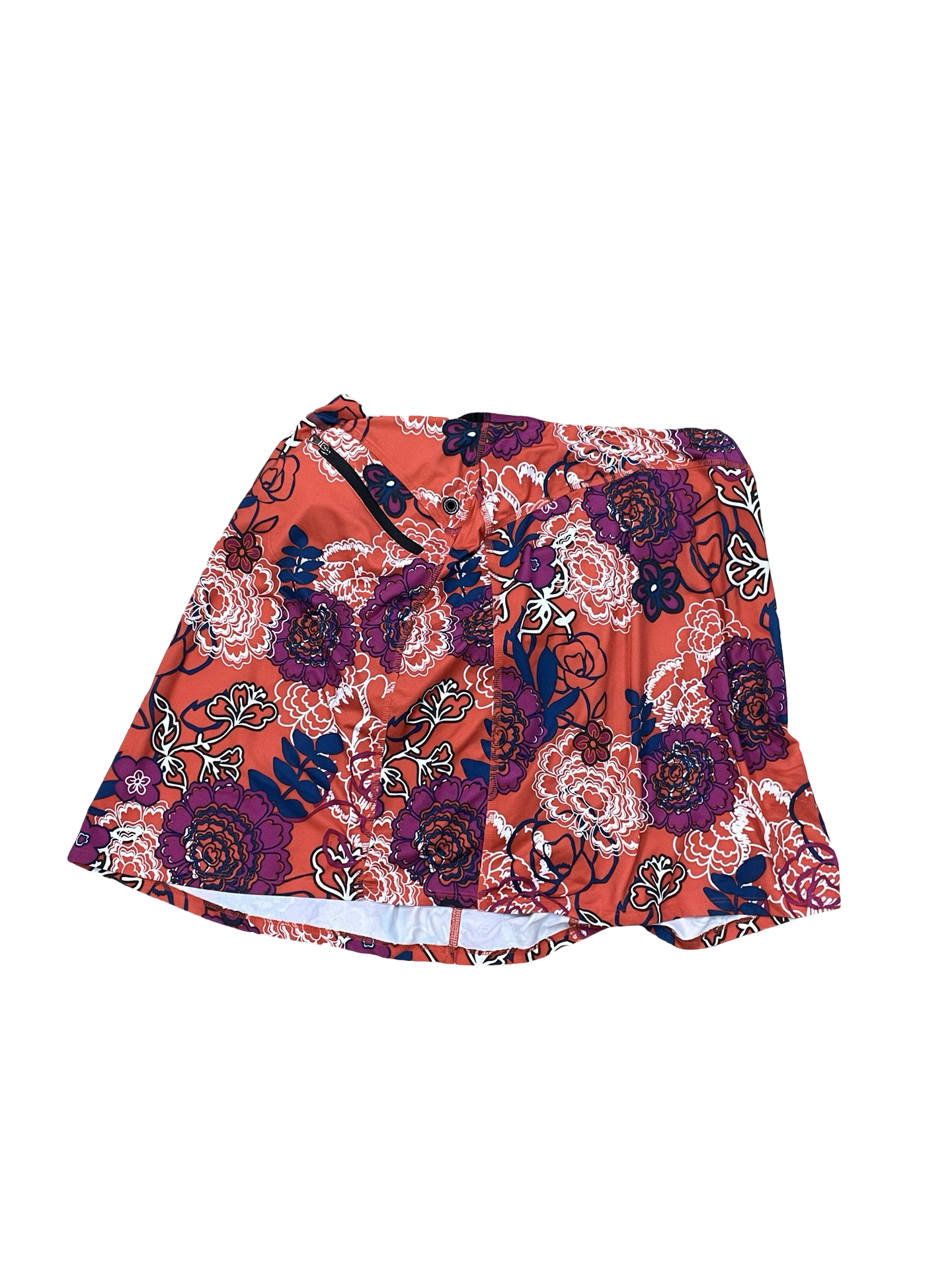Skort By Clothes Mentor In Orange & Purple, Size:Xl